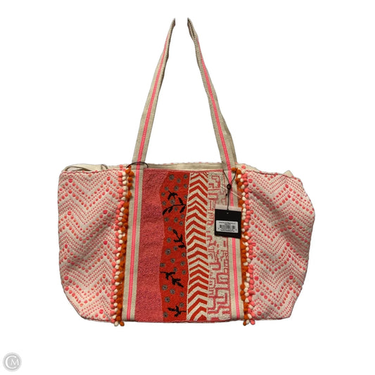 Tote By Clothes Mentor, Size: Large