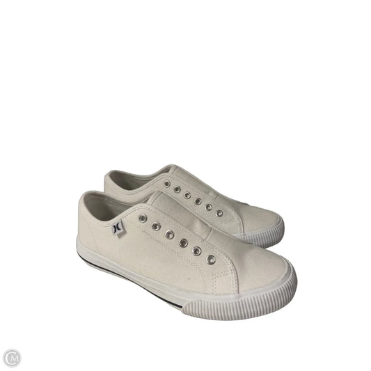 Shoes Sneakers By Hurley In White, Size: 6.5