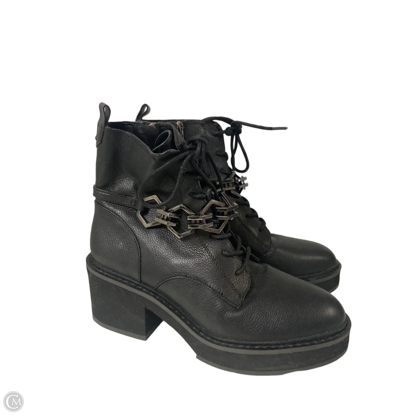 Boots Combat By Vince Camuto In Black, Size: 9
