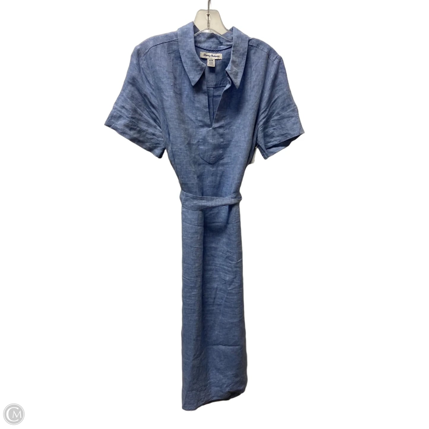 Dress Casual Maxi By Tommy Bahama In Blue, Size: M