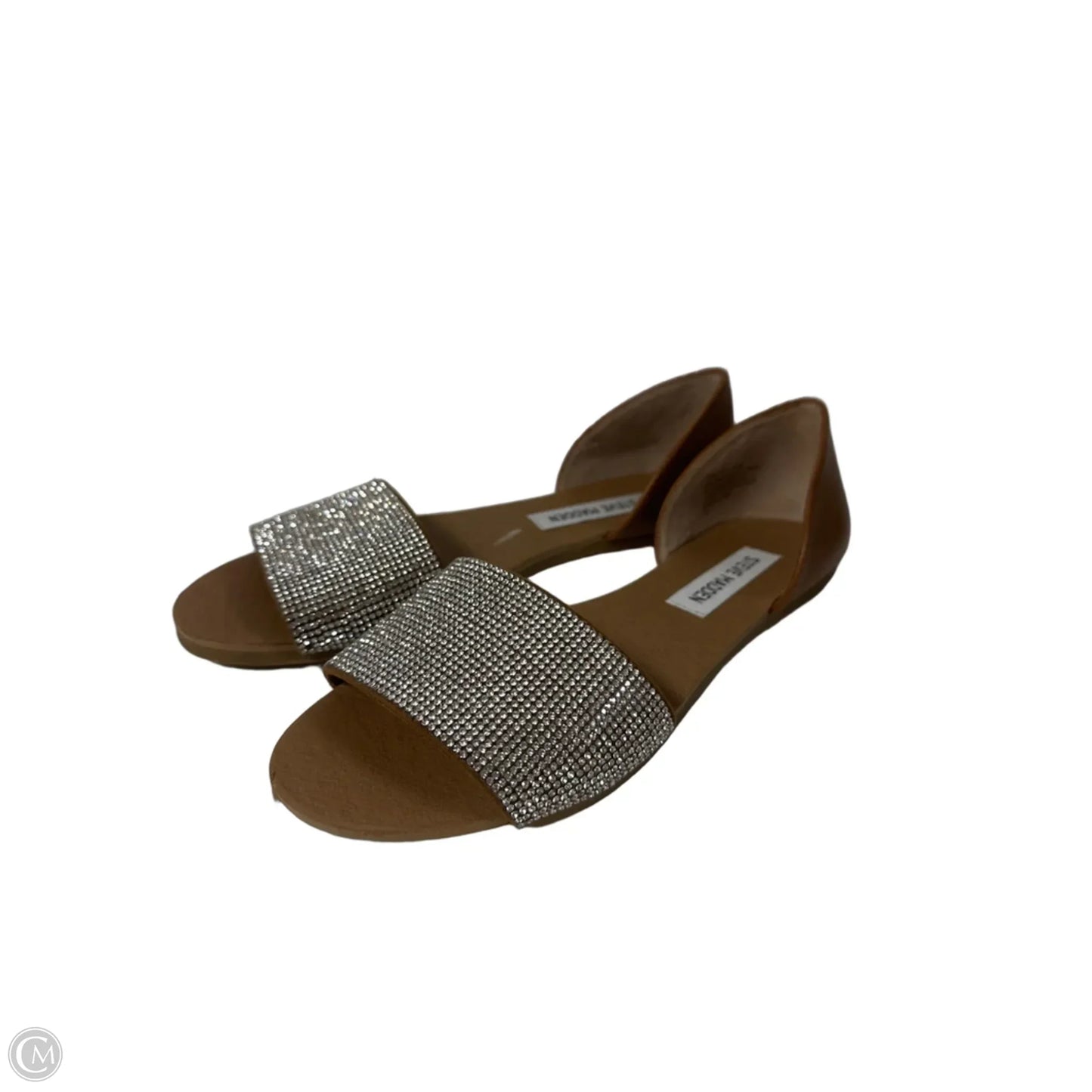 Sandals Flats By Steve Madden In Tan, Size: 6.5