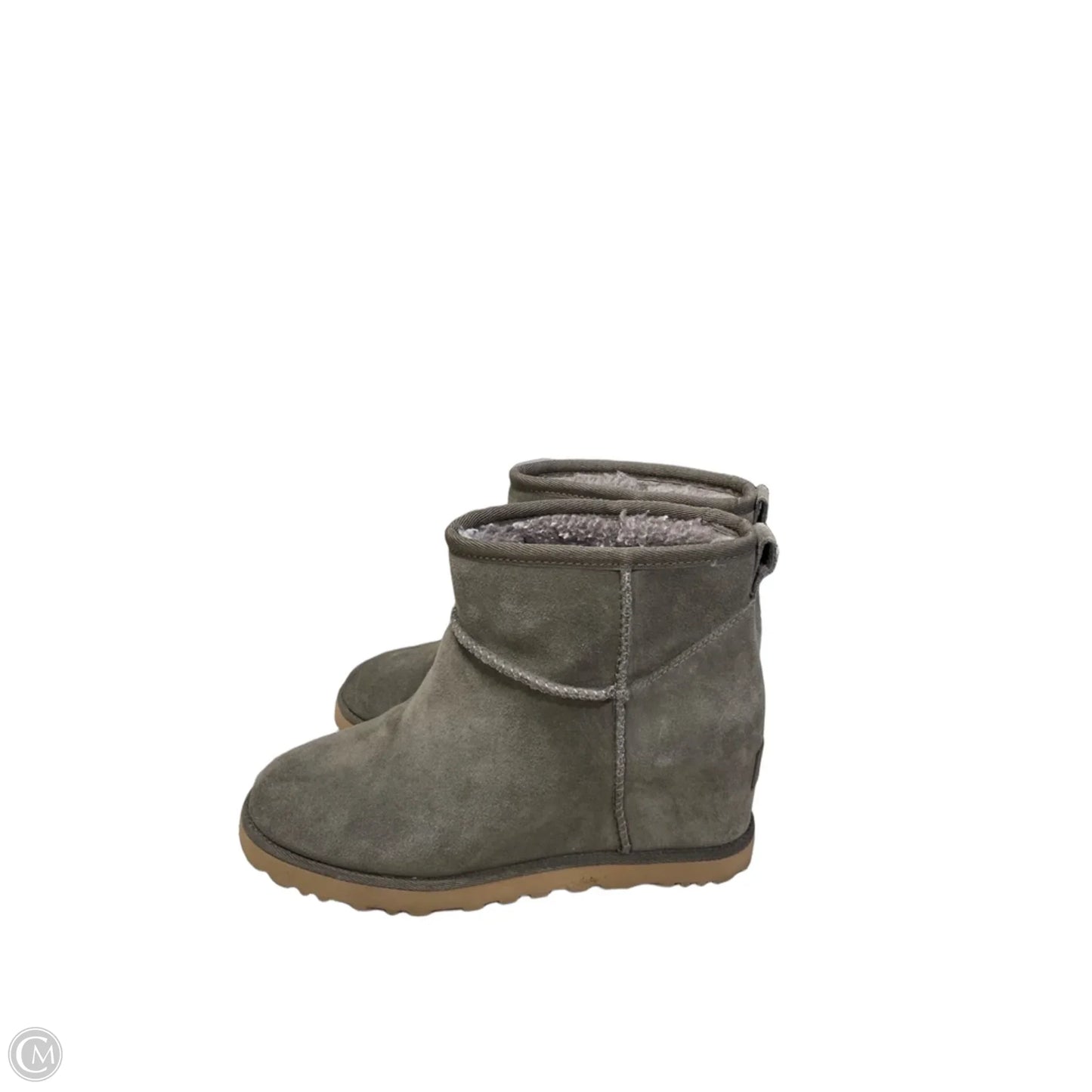 Boots Designer By Ugg In Grey, Size: 7