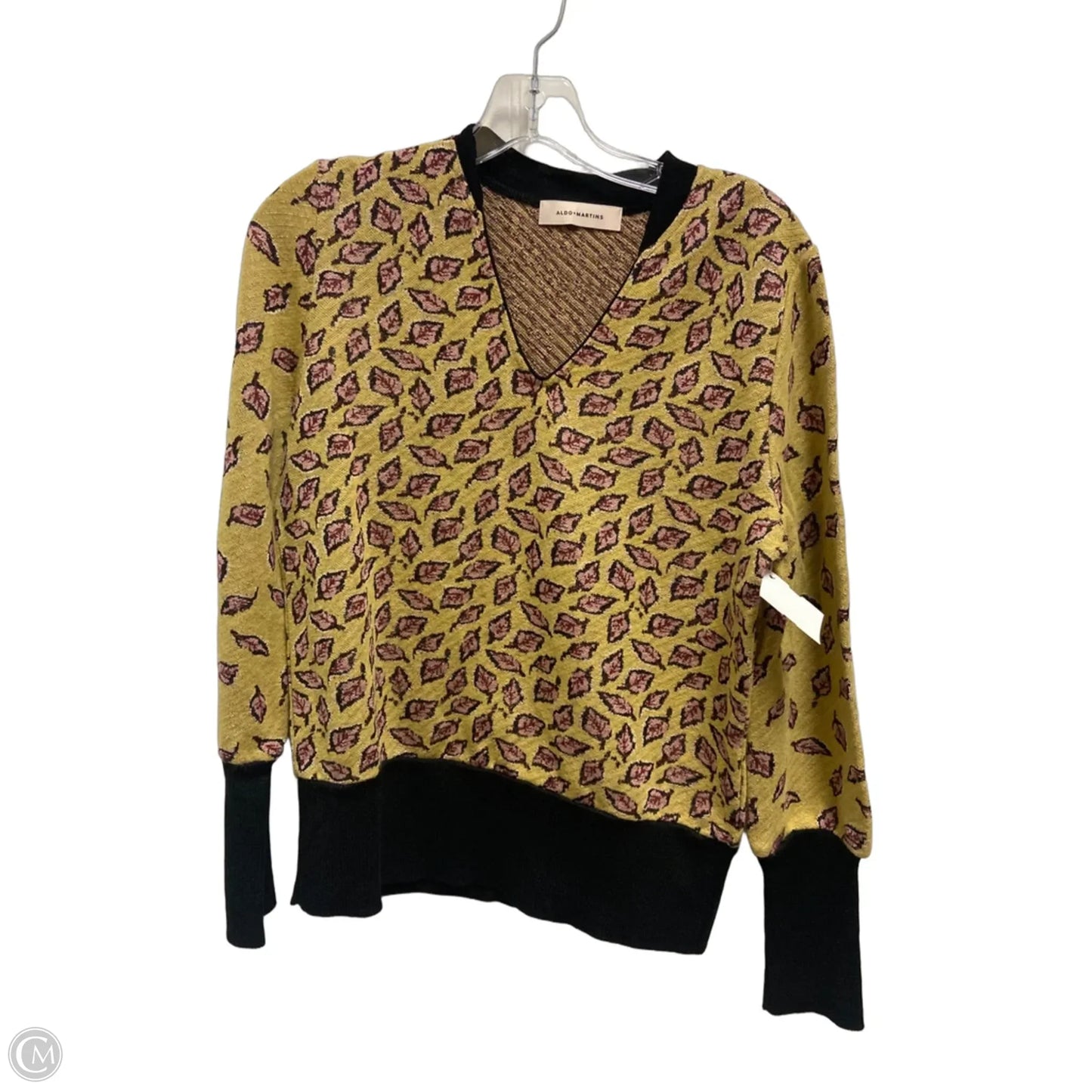 Sweater By Aldomartins In Yellow, Size: M