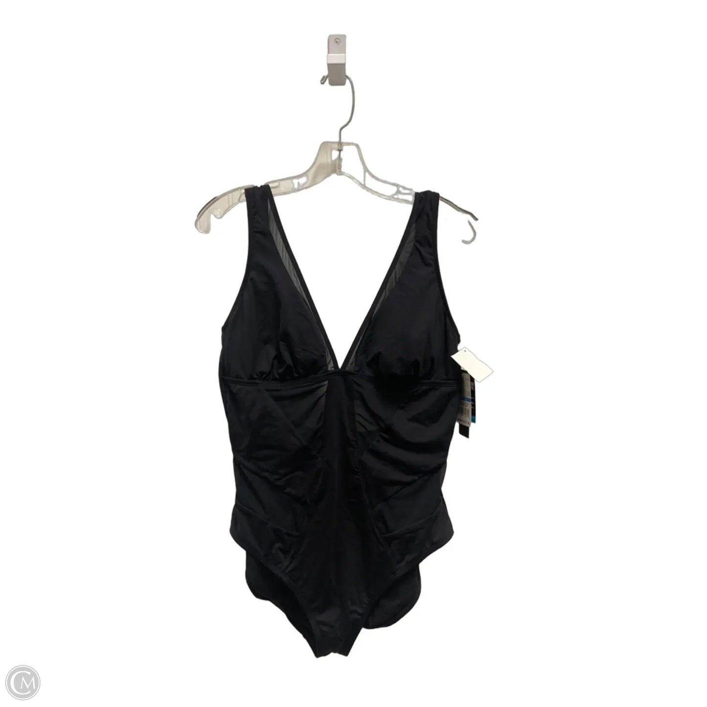 Swimsuit By Kenneth Cole In Black, Size: Xl