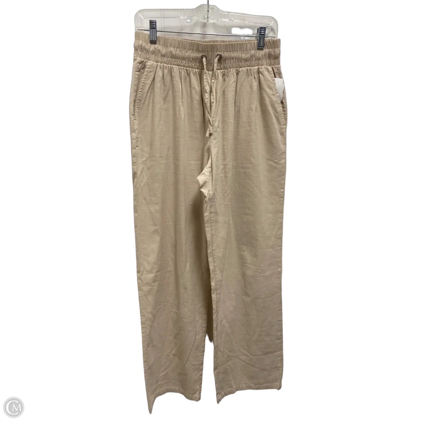 Pants Lounge By Clothes Mentor In Beige, Size: M