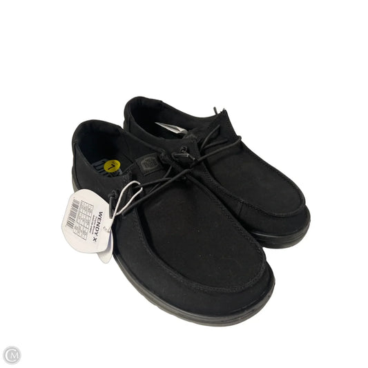 Shoes Flats By Hey Dude In Black, Size: 7
