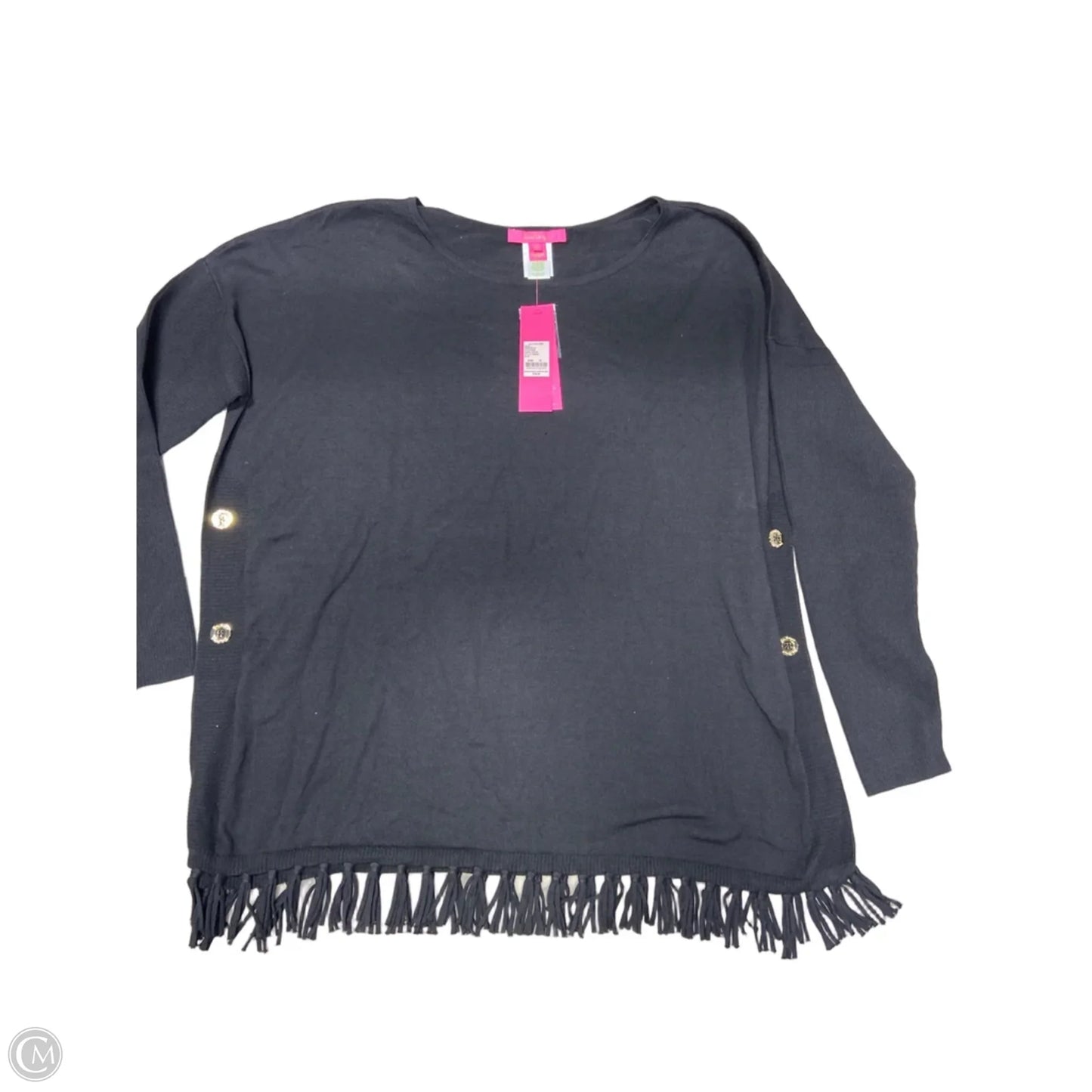 Sweater Designer By Lilly Pulitzer In Black, Size: Xl