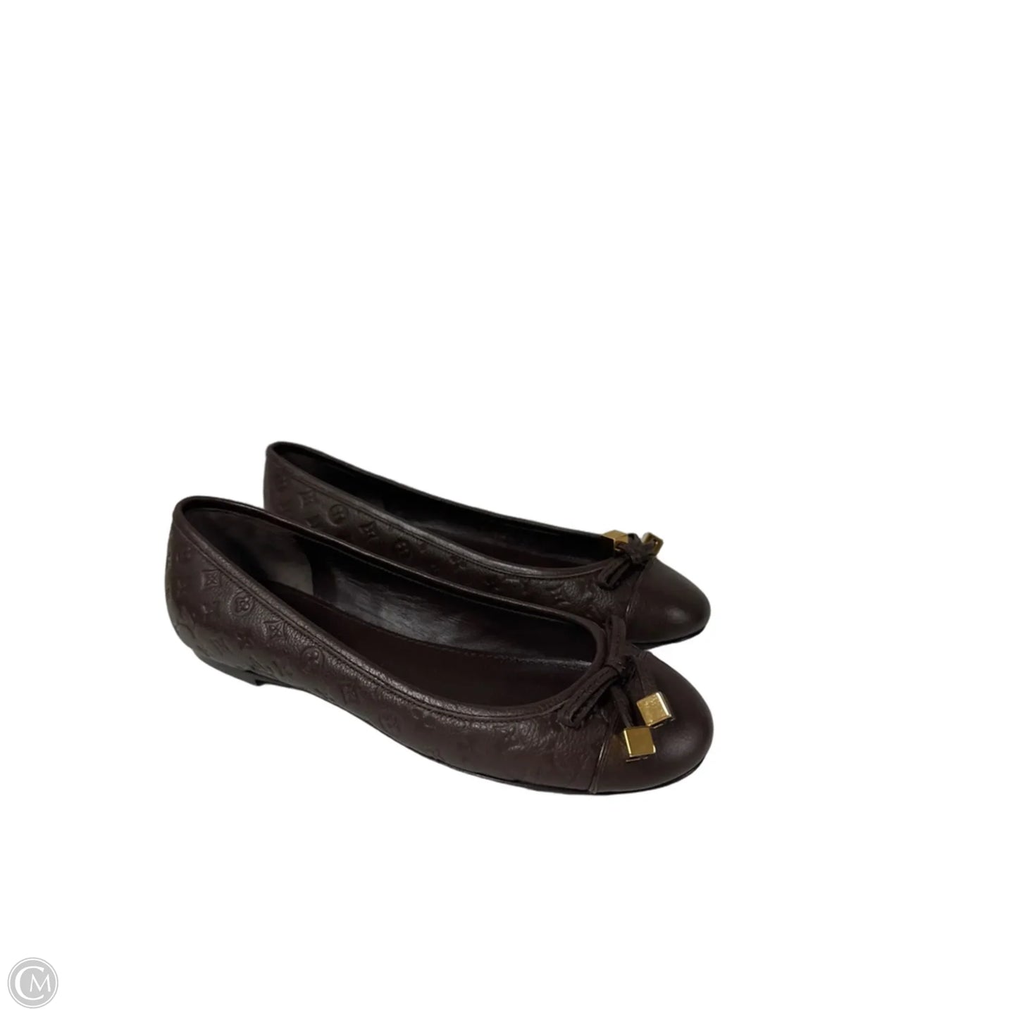 Shoes Luxury Designer By Louis Vuitton In Brown, Size: 5