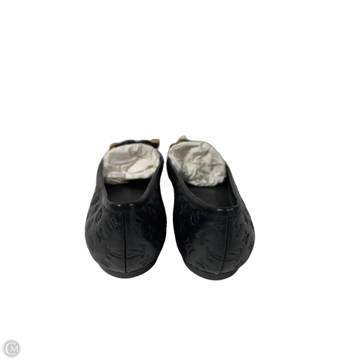 Shoes Luxury Designer By Louis Vuitton In Black, Size: 5