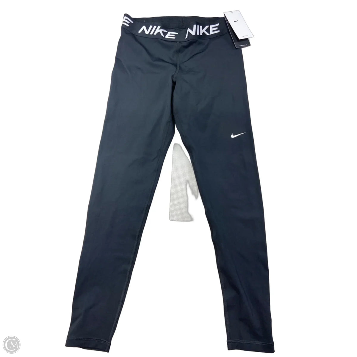 Athletic Leggings By Nike In Black, Size: M