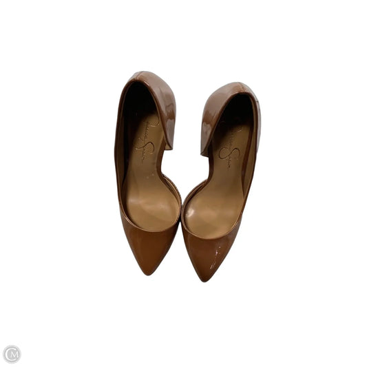 Shoes Heels Stiletto By Jessica Simpson In Brown, Size: 7.5