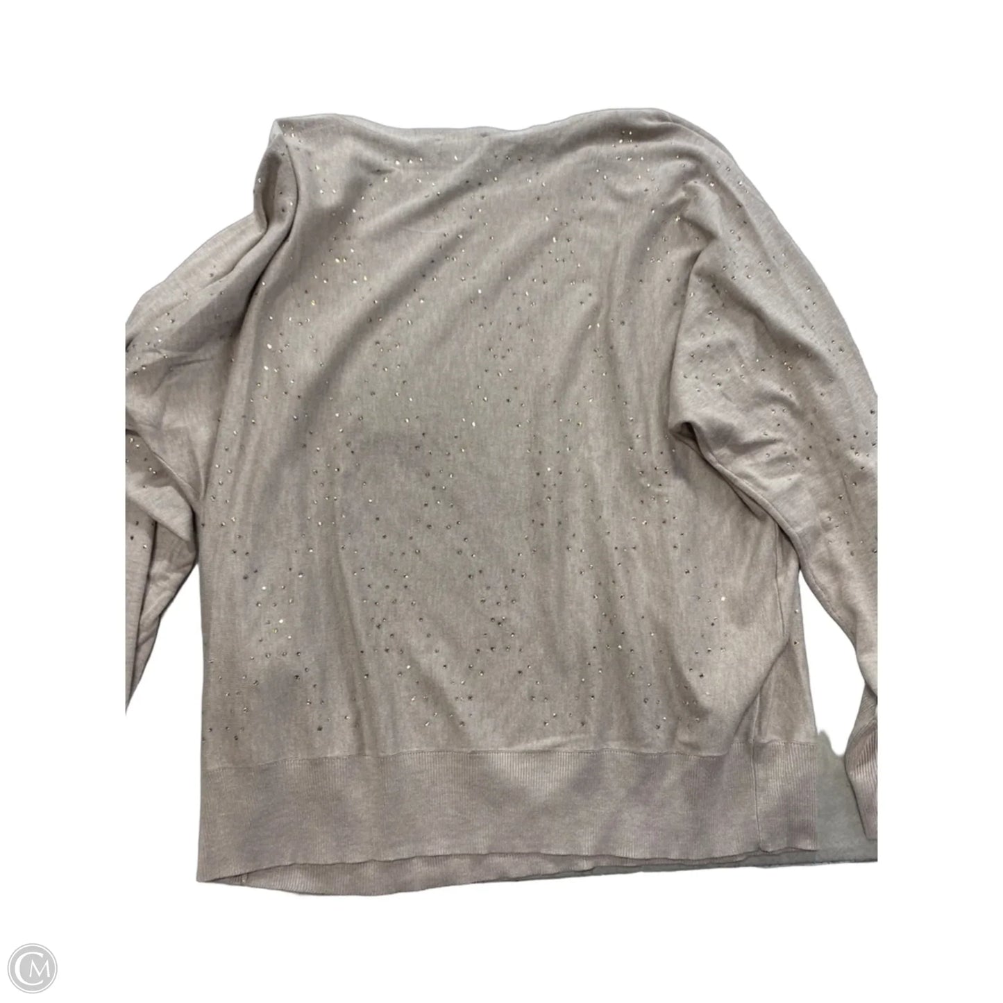 Sweater By Chicos In Beige, Size: Xl