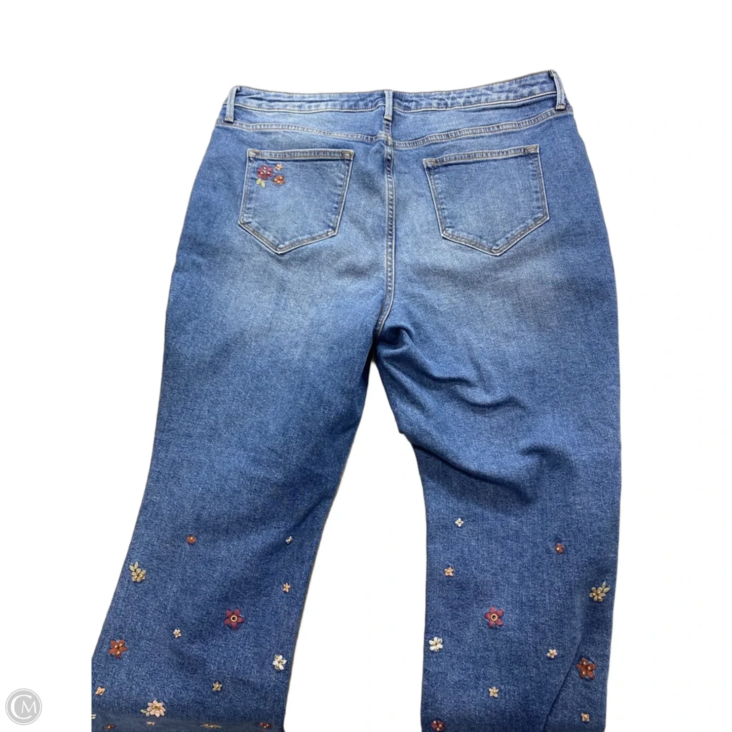 Jeans Boot Cut By Driftwood In Blue Denim, Size: 16