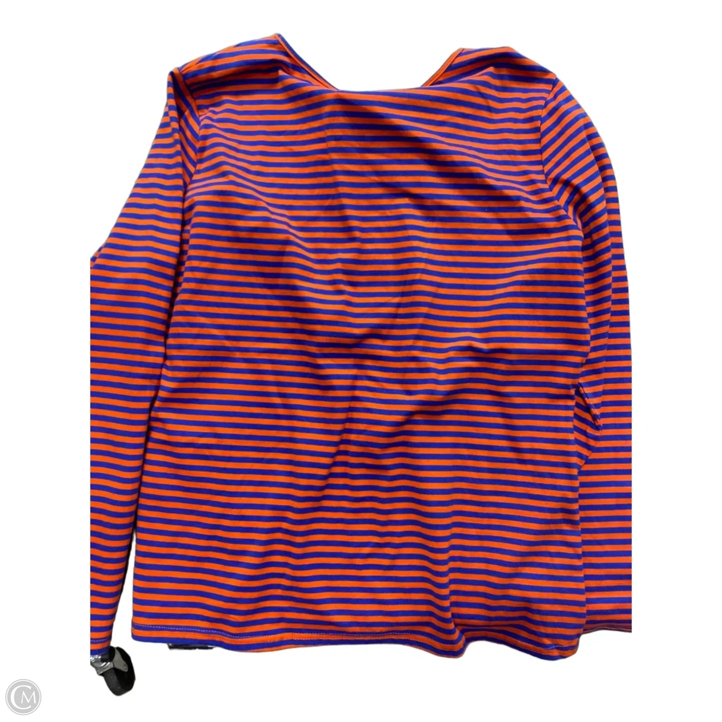 Top Long Sleeve By Clothes Mentor In Striped Pattern, Size: Xl
