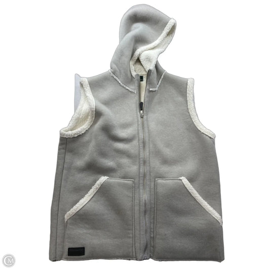 Vest Fleece By Lauren By Ralph Lauren In Grey, Size: M