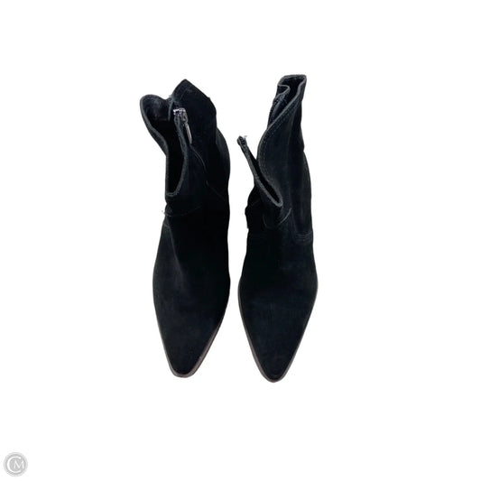 Boots Ankle Flats By Crown Vintage In Black, Size: 7.5