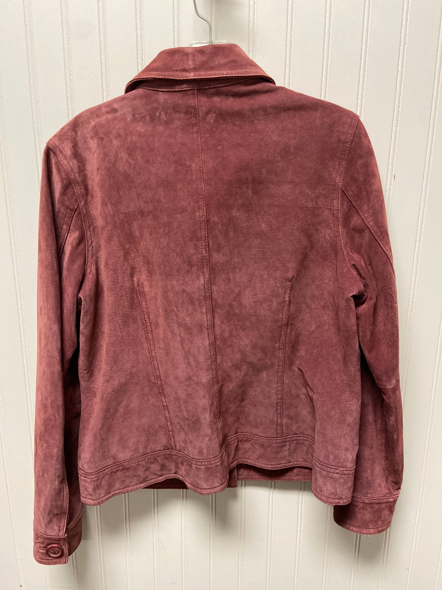 Jacket Other By Cherokee In Brick Red, Size: L