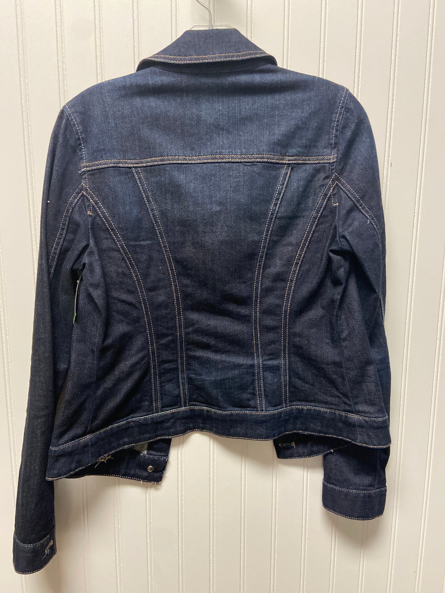 Jacket Denim By White House Black Market O In Denim, Size: Xs