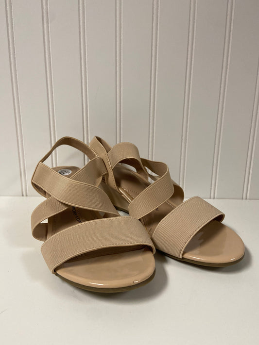 Sandals Heels Wedge By Time And Tru  Size: 6.5