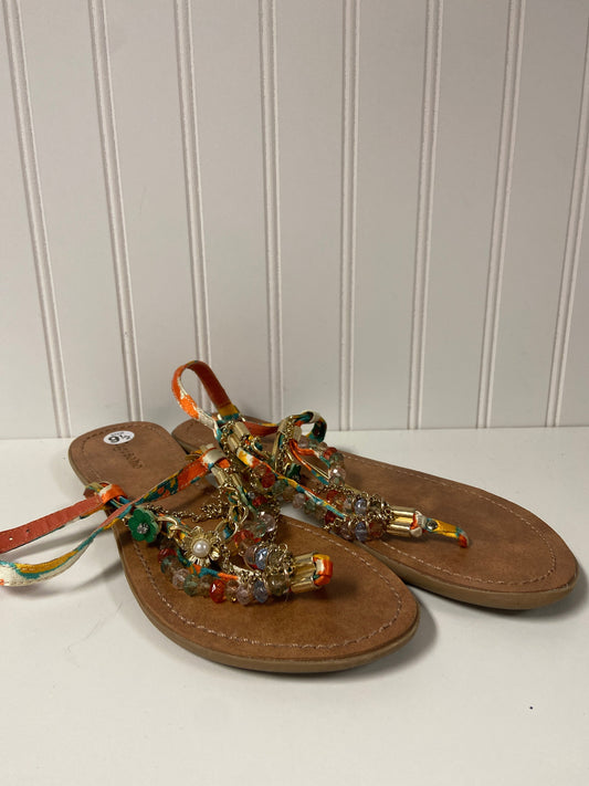 Sandals Flip Flops By Zigi Soho  Size: 10