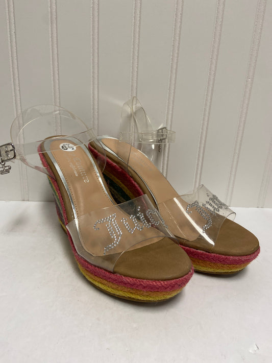 Sandals Heels Wedge By Juicy Couture  Size: 6.5