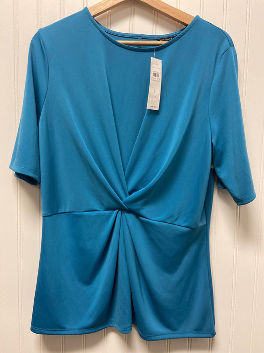 Blouse Short Sleeve By Ann Taylor  Size: L