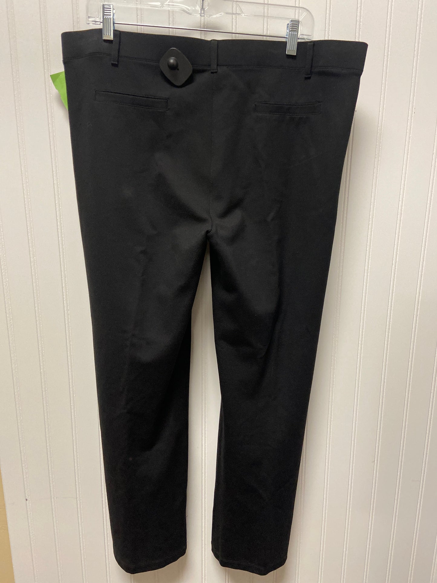 Black Pants Leggings Betabrand, Size 1x