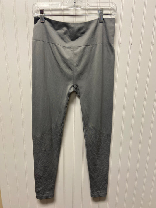 Athletic Leggings By Fabletics In Grey, Size: L