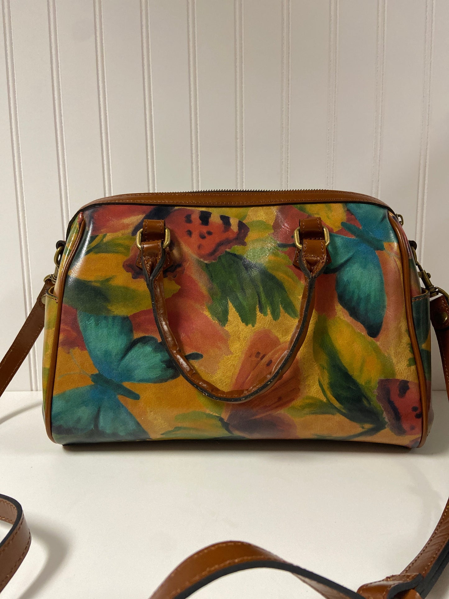 Crossbody Designer By Patricia Nash  Size: Large