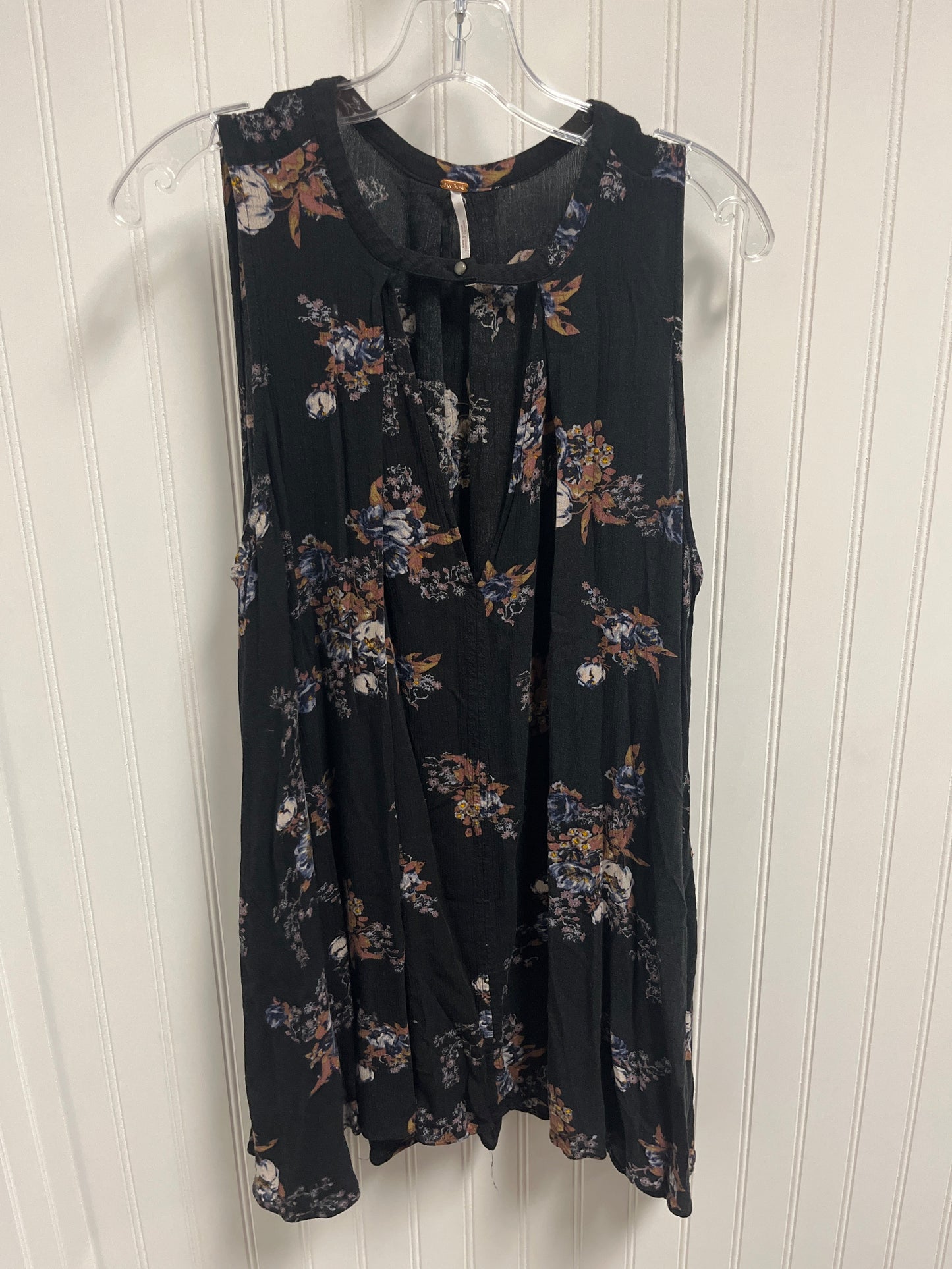 Black Tunic Sleeveless Free People, Size M