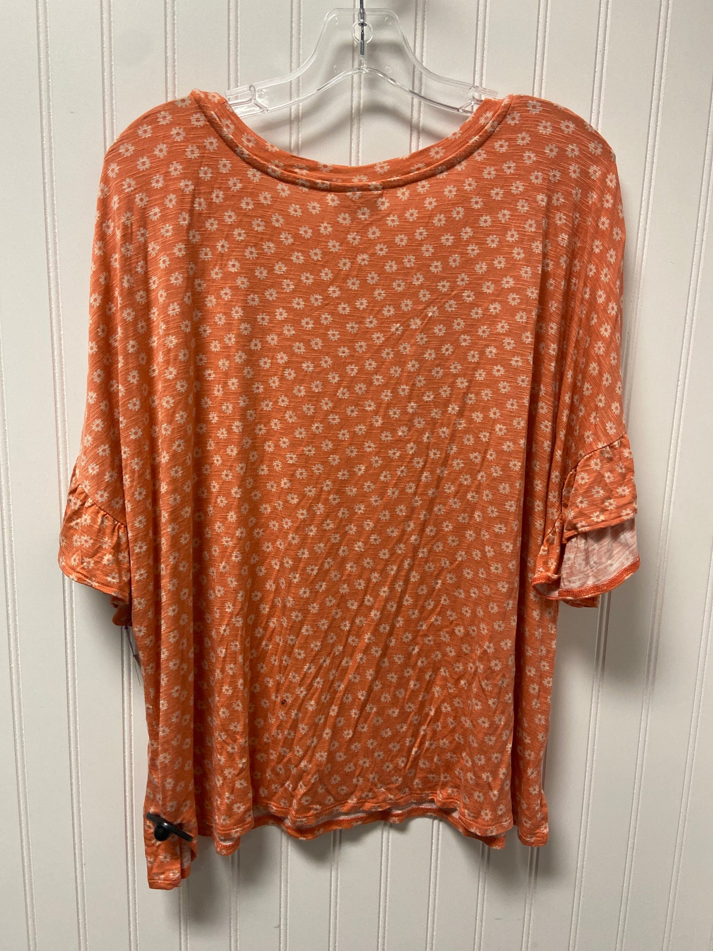 Coral Top Short Sleeve Lularoe, Size 2x