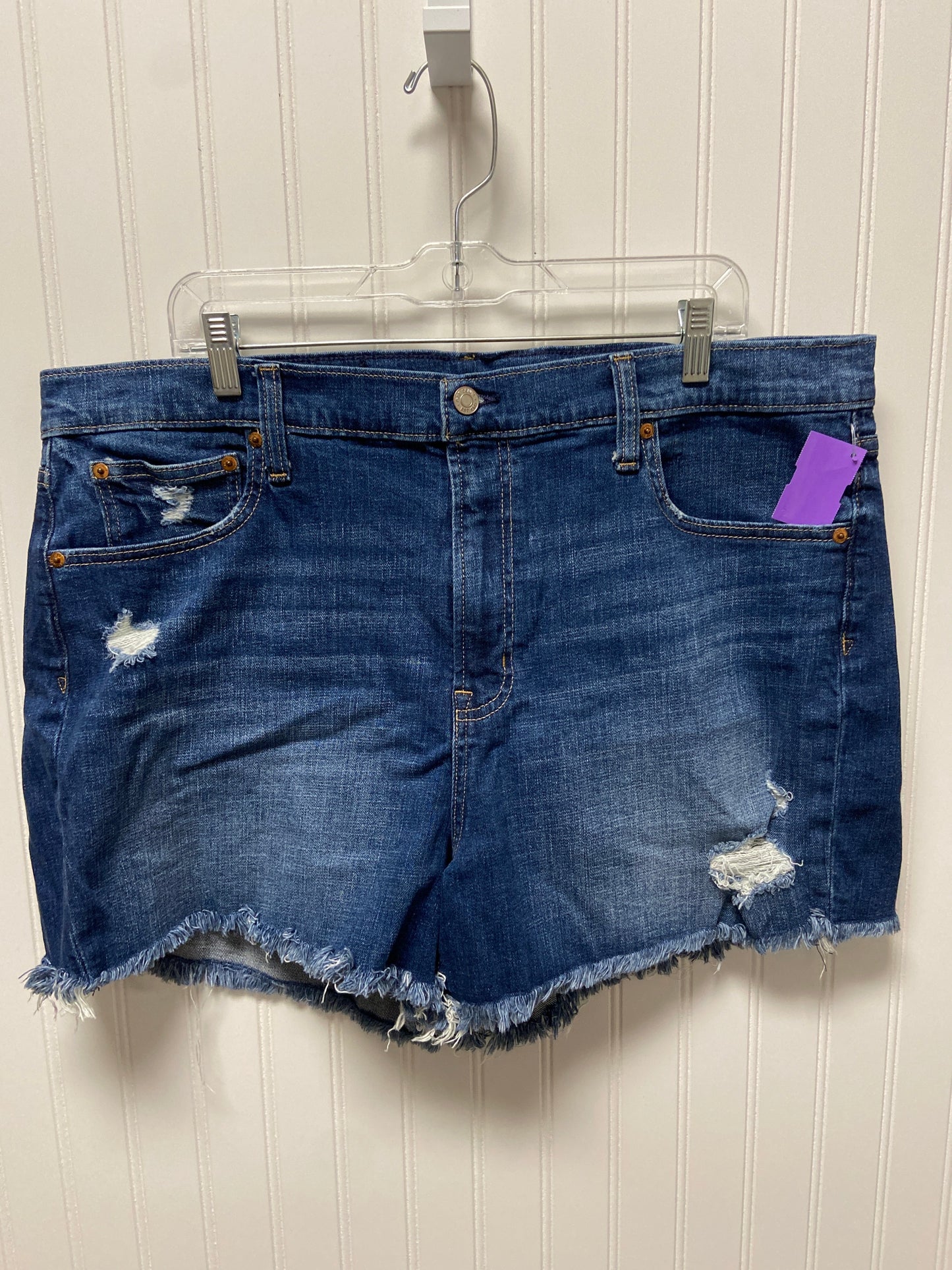 Blue Denim Shorts Gap, Size 20