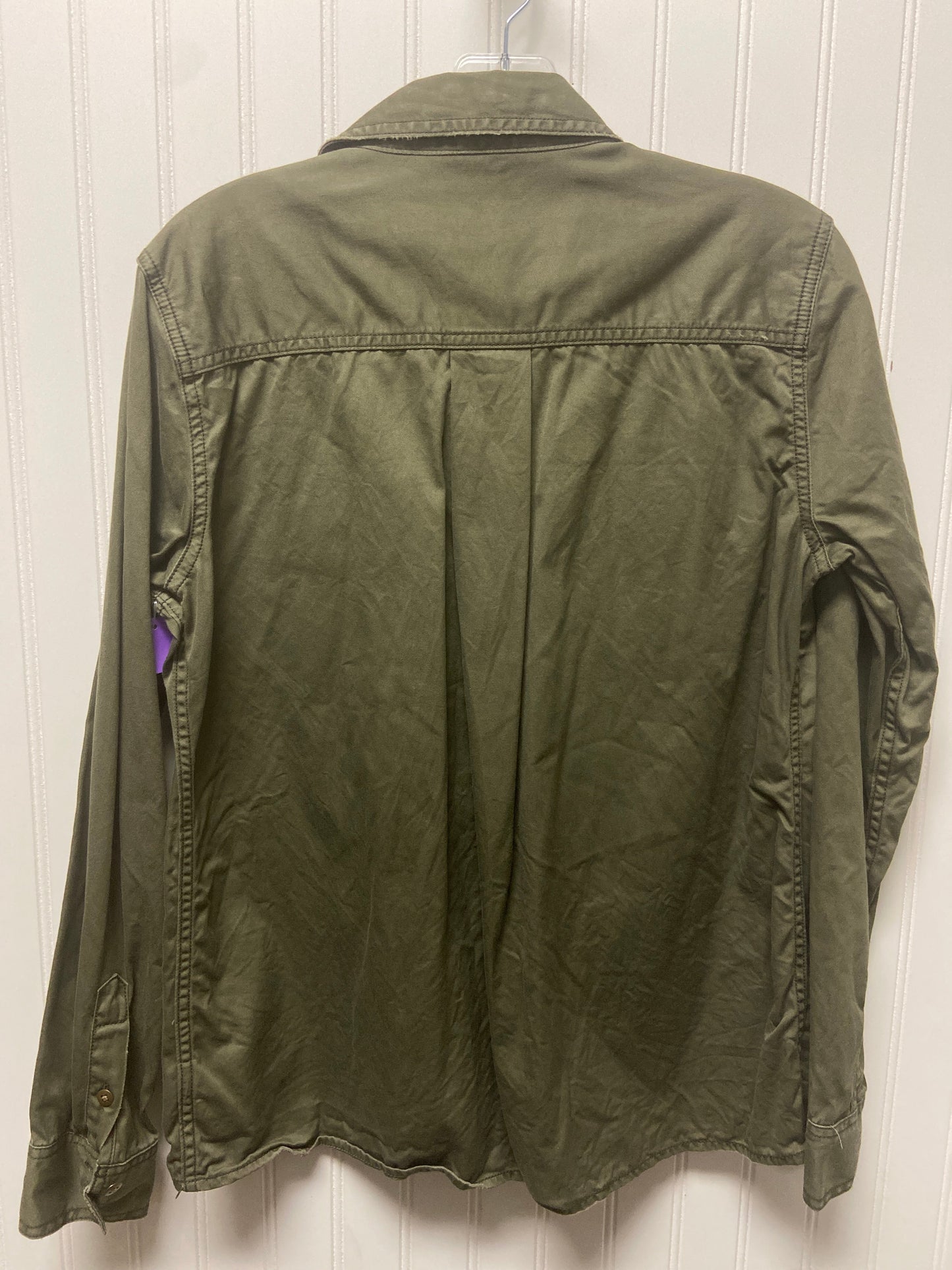 Jacket Other By Fossil In Green, Size: M