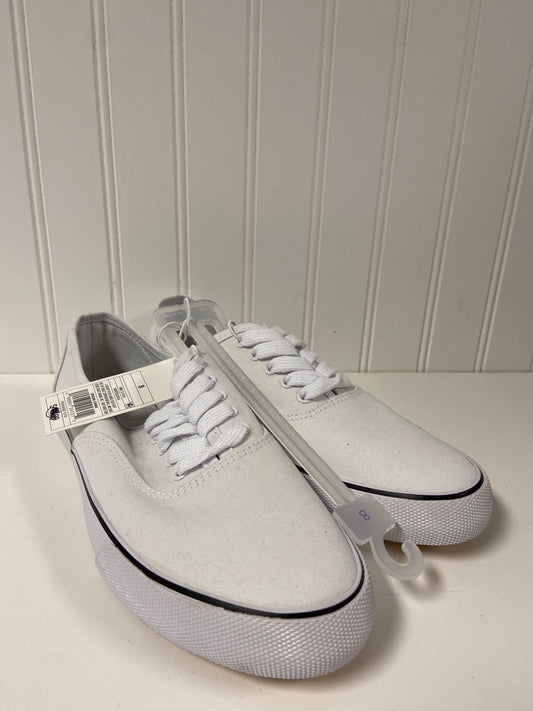 White Shoes Sneakers A New Day, Size 8