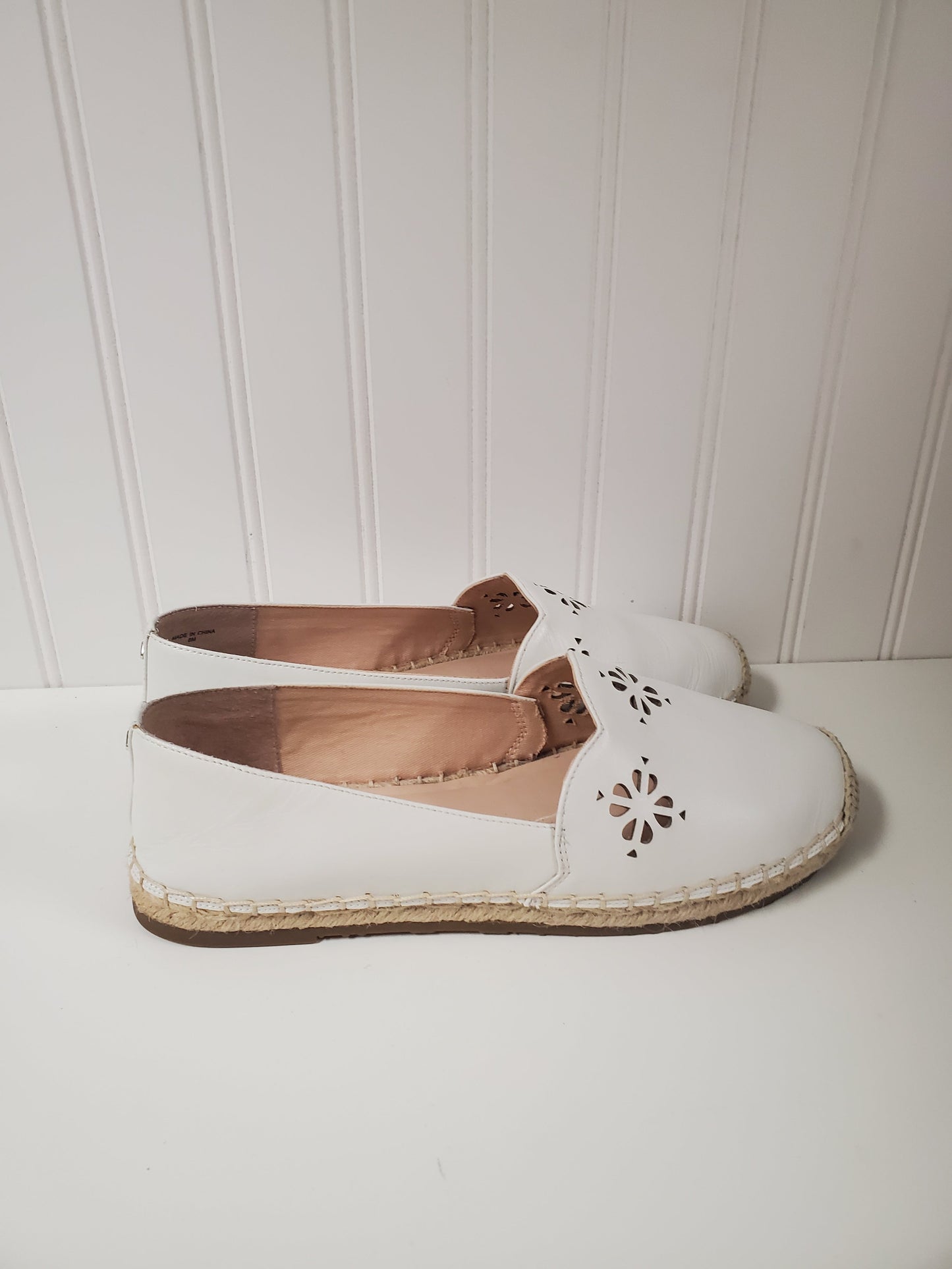 White Shoes Designer Kate Spade, Size 8
