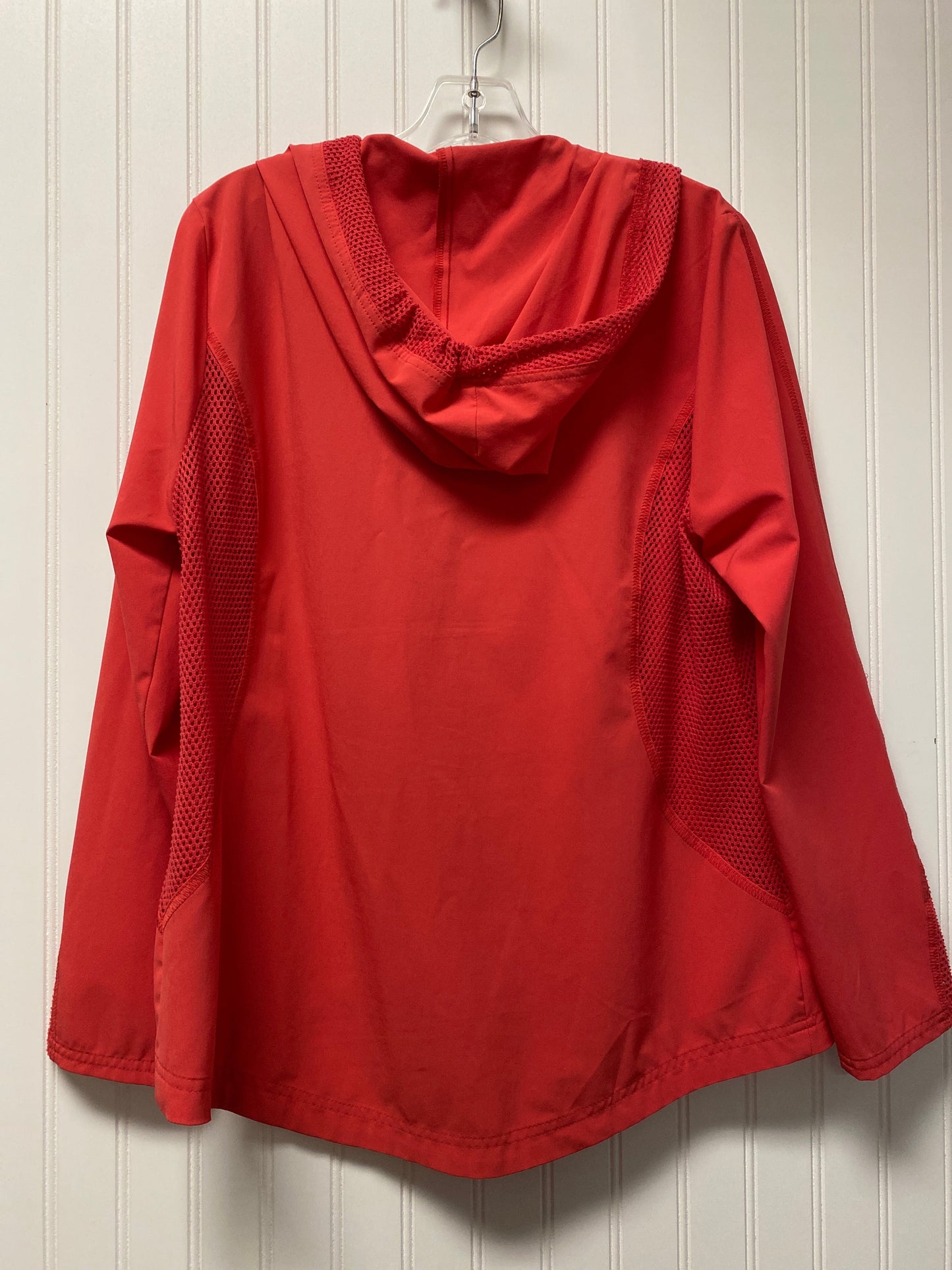 Red Athletic Jacket Chicos, Size Xl
