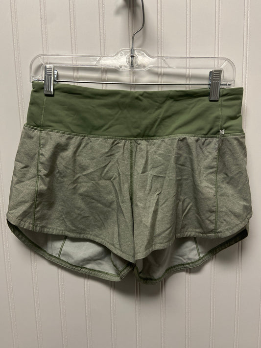 Green Athletic Shorts Lululemon, Size S