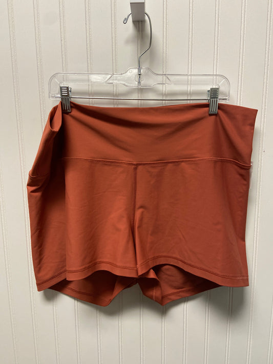 Orange Athletic Shorts Old Navy, Size 1x