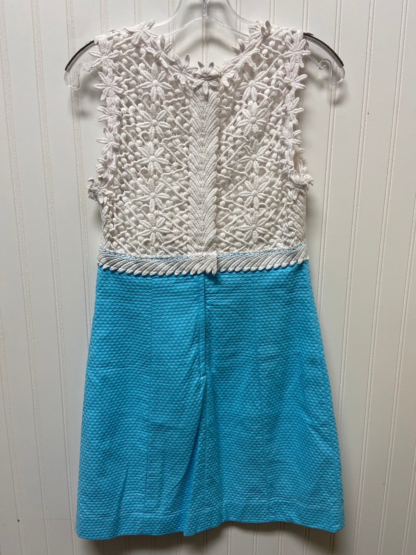 Blue & White Dress Designer Lilly Pulitzer, Size Xs