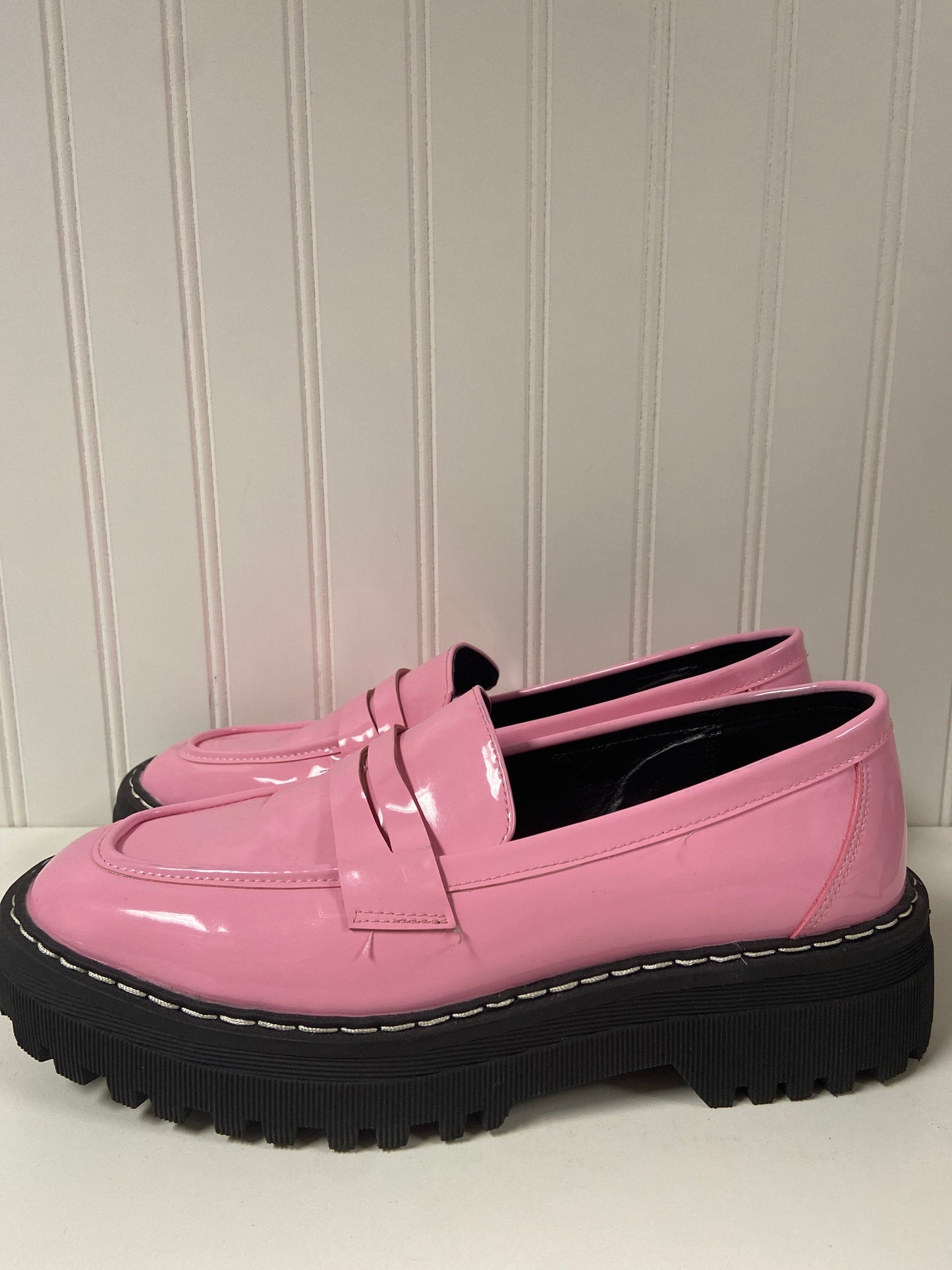 Pink Shoes Heels Platform Madden Girl, Size 11