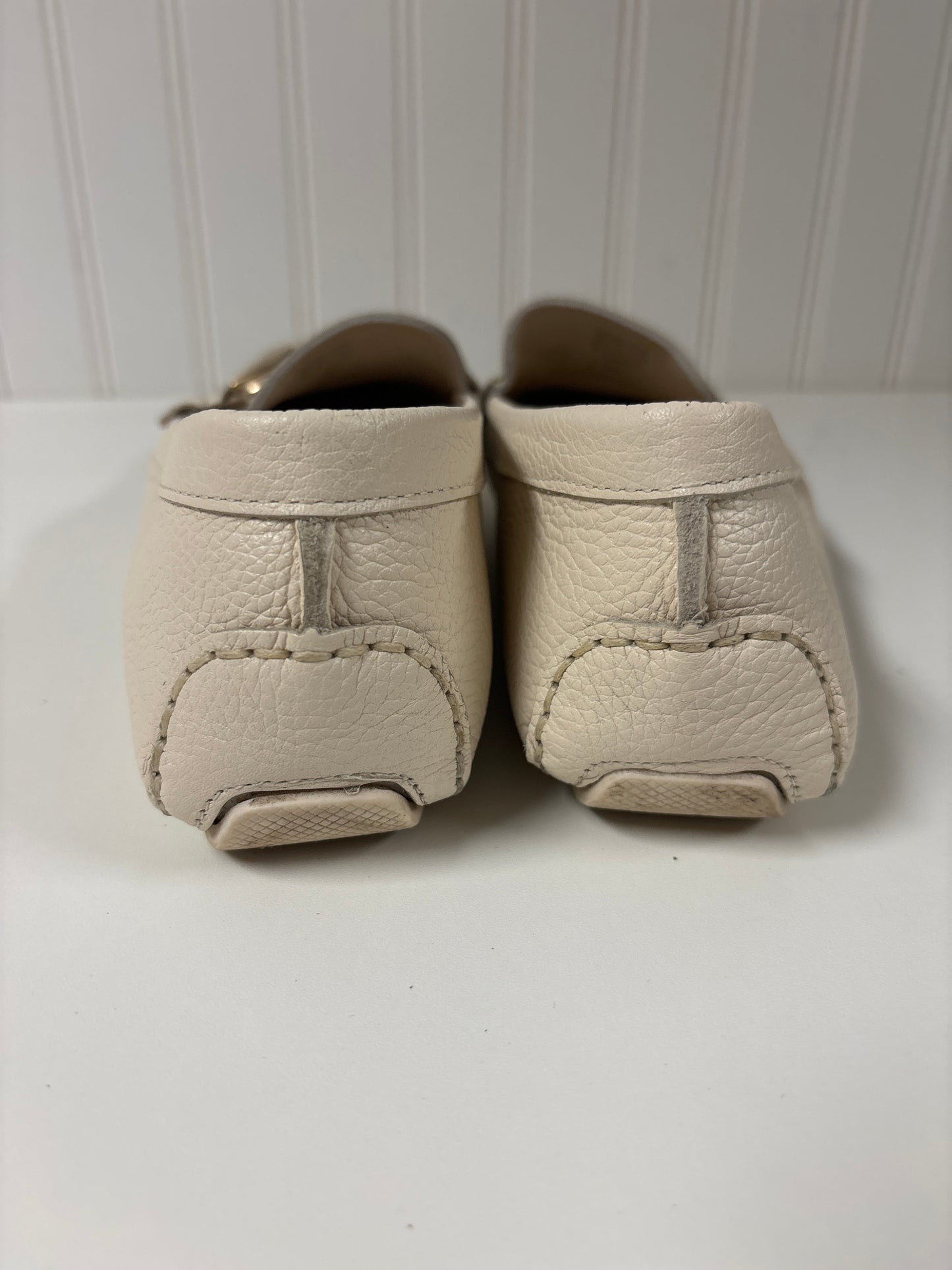 Ivory Shoes Flats Alex Marie, Size 9