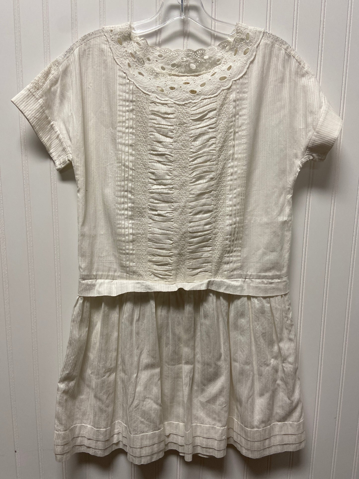 White Dress Designer Kate Spade, Size Xs