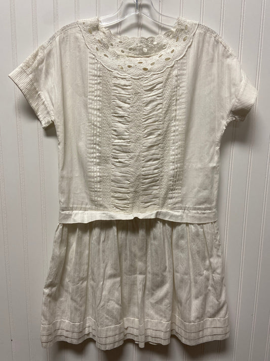 White Dress Designer Kate Spade, Size Xs