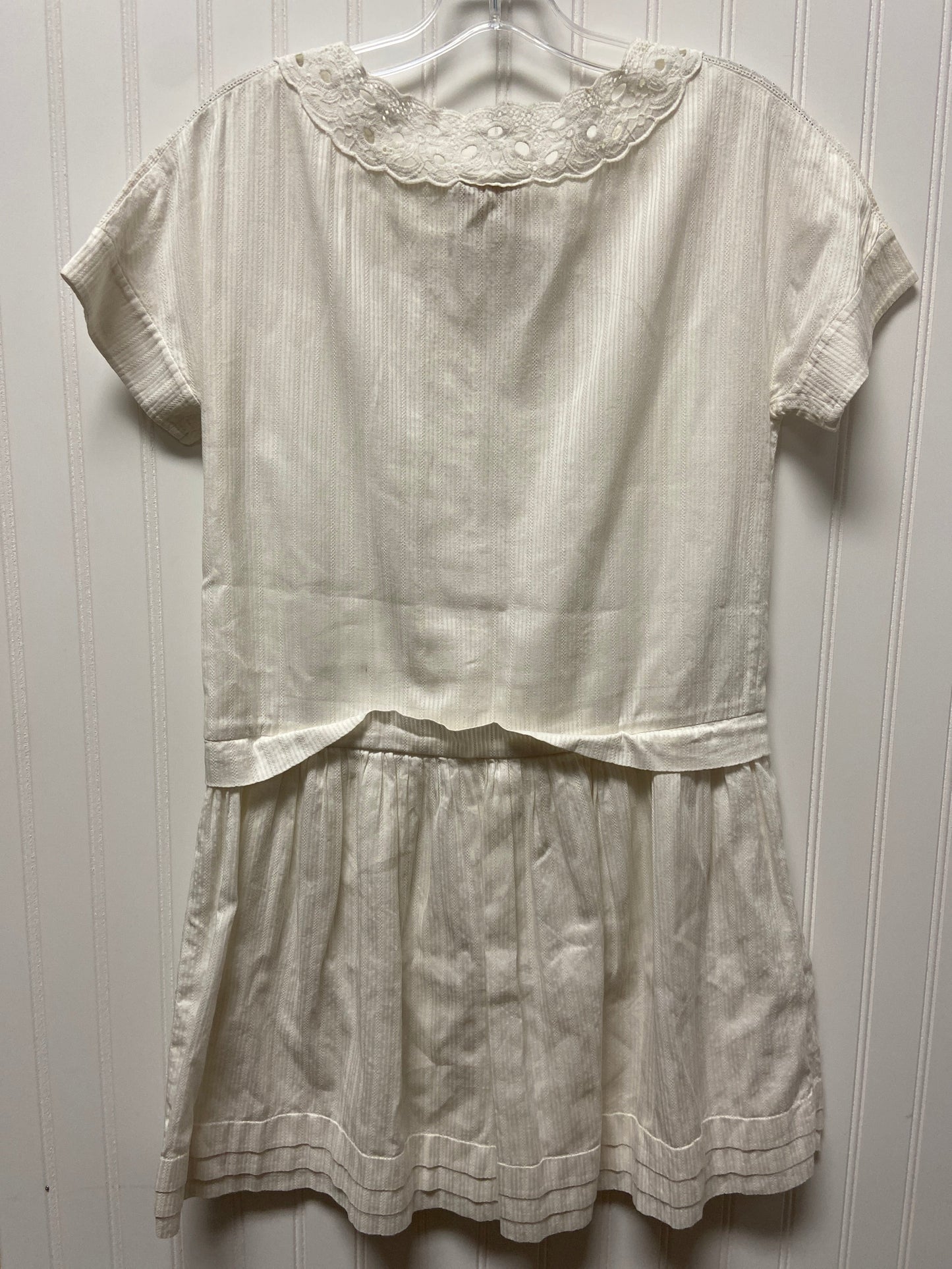 White Dress Designer Kate Spade, Size Xs