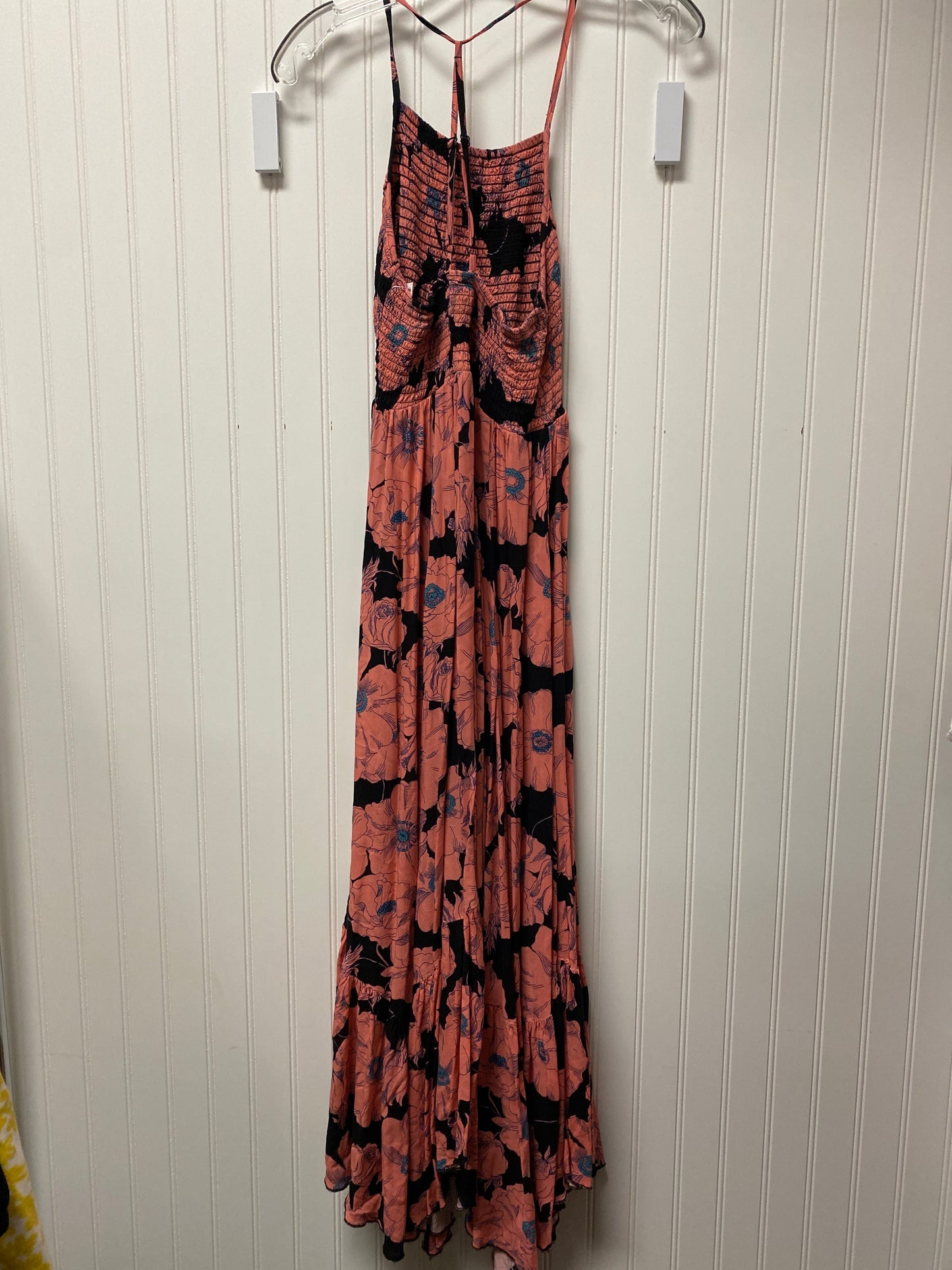 Black & Pink Dress Casual Maxi Free People, Size S