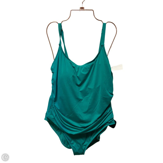 Swimsuit By La Blanca In Green, Size: 1x