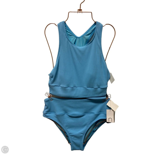 Swimsuit 2pc By Clothes Mentor In Blue, Size: M