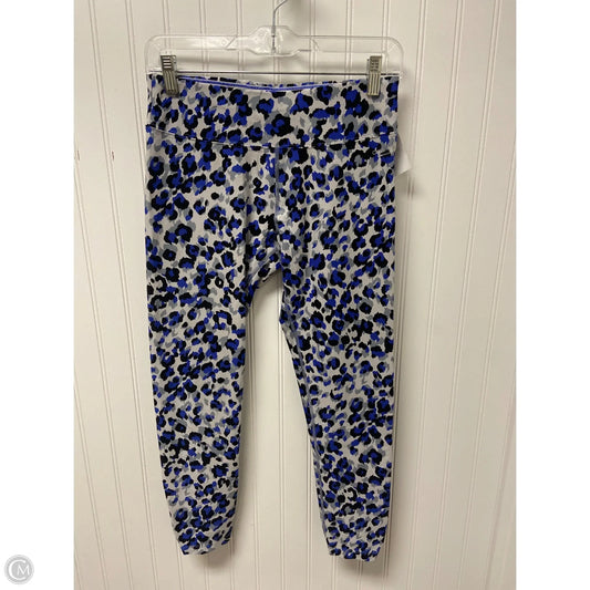 Athletic Leggings By Calvin Klein In Animal Print, Size: M
