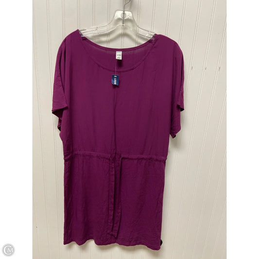 Dress Casual Short By Old Navy In Purple, Size: Xs