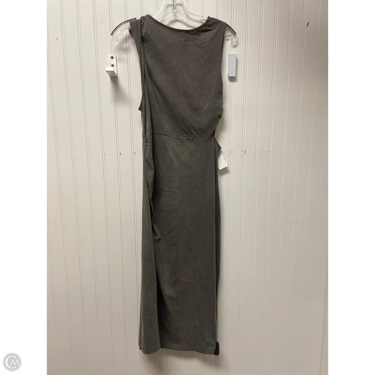 Dress Casual Maxi By Top Shop In Grey, Size: M